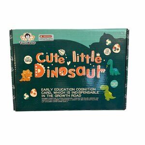 72 Pcs. Cute Little Dinosaur, 3+ Years old Early Education Cognition Card
